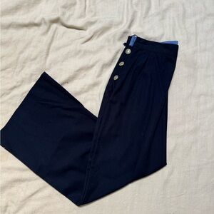 Women’s Tommy hilfigure Navy Button-Accent skirt